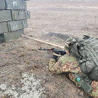 На Гожском полигоне продолжается состязание на лучшую разведывательную группу ЗОК
