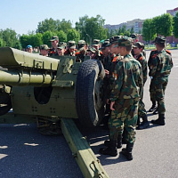 Кадеты в гостях у витебских десантников