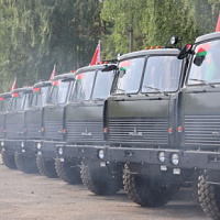 Торжественная церемония передачи техники