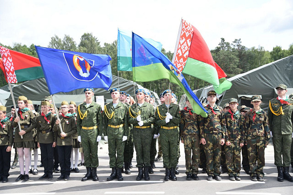 На полигоне Брестский подвели итоги патриотической игры «Зарница» 