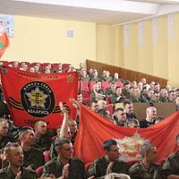 «Чёрные береты» выступили для гвардейцев