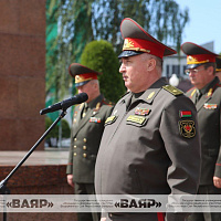 Выпуск офицеров военного факультета в Гродненском государственном университете имени Янки Купалы