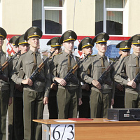 «Военную присягу принял» 