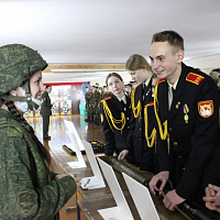 На военном факультете в БГУИР прошел день открытых дверей