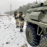 Продолжаются занятия с гвардейцами