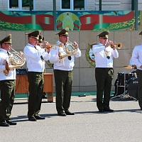 Проходит отборочный тур конкурса по исполнению плац-концерта среди военных оркестров