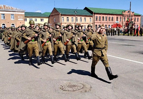 В Лепеле прошёл парад войск Заслоновского гарнизона	