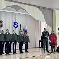 Открытие военно-патриотического клуба «Орлёнок»