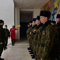 В роли военнообязанных – курсанты