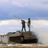 На 174-м учебном полигоне ВВС и войск ПВО проходит тактическое учение с боевой стрельбой