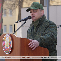 В 120 омбр проводили в запас более 500 военнослужащих, выслуживших установленные сроки срочной военной службы