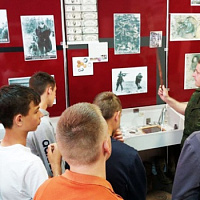 Юные патриоты Витебщины побывали в гостях у военных поисковиков