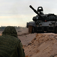 Занятия с военнослужащими на полигоне Брестский