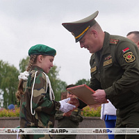 Торжественное закрытие республиканского финала военно патриотической игры «Зарничка»