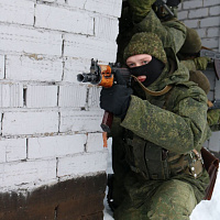 Занятия по тактико-специальной подготовке с военнослужащими 65 автбр