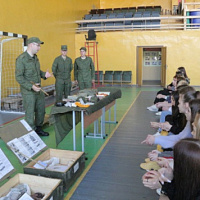 В гостях у гвардейцев