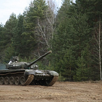 На танкодроме — горячая пора