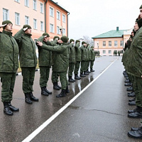 Адаптация новобранцев в войсках проходит хорошо 