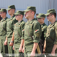 Сбор офицеров-выпускников тыловых специальностей и транспортных войск