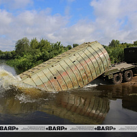 В понтонно-мостовом батальоне 557-й инженерной бригады продолжается полевой выход