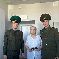 Поздравили ветеранов