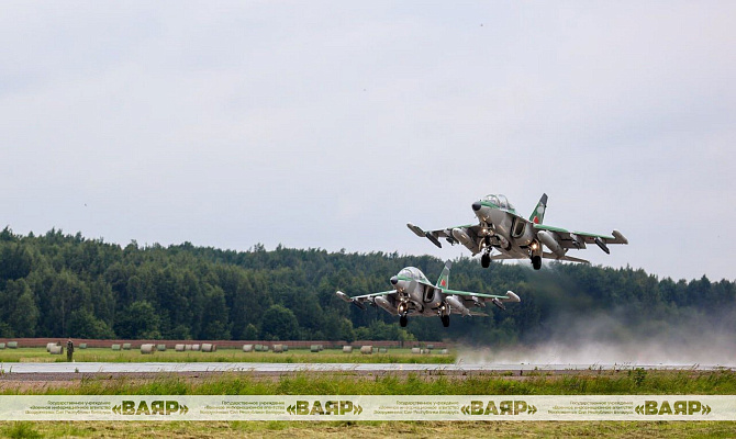 Продолжается летно-тактическое учение с авиационными воинскими частями ВВС и войск ПВО