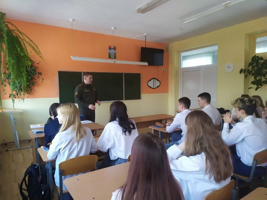 Профориентационная встреча в Чашниках