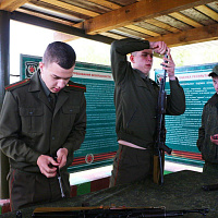 На полигоне 11 омбр стартовал районный этап военно-патриотической игры «Орлёнок»