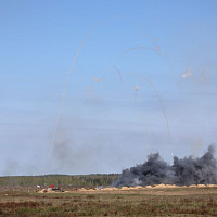 В рамках бригадного тактического учения