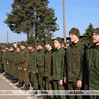 В 557-й инженерной бригаде ЗОК подвели итоги военного сбора с военнообязанными, призванными из запаса