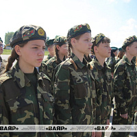 Областной этап спортивно-патриотической игры «Зарница» проходит в Гроднеском гарнизоне