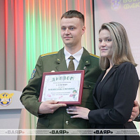 На военном факультете в Белорусской государственной академии авиации прошёл выпуск