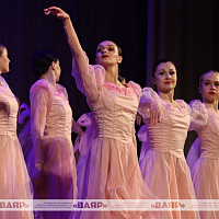 Военные артисты выступили с отчетным концертом