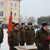 Гвардейцы приняли Военную присягу