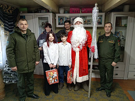 Представители 120 зрбр приняли участие в акции «Наши дети»