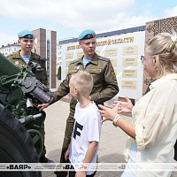 В Витебске стартовала военно-патриотическая и профориентационная акция «Готовы Родине служить»