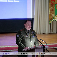 Перед воинским коллективом 5 обр СпН выступил делегат VII Всебелорусского народного собрания