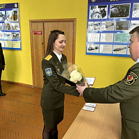 На военном факультете в БГАА состоялся очередной выпуск специалистов