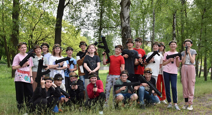 Плановые занятия по тактико-специальной подготовке с юными патриотами 