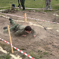 На базе 11 омбр продолжаются учебно-полевые сборы с учащимися 10-х классов города Слонима