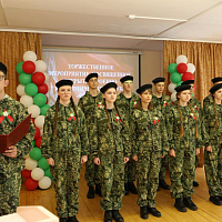 В Ляховичах открыли военно-патриотический клуб «Форпост»