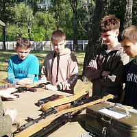 Продолжается работа по военно-патриотическому воспитанию