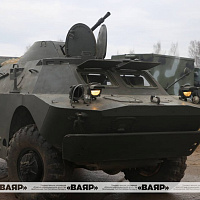 Основной оперативный состав и подразделения обеспечения 19 омбр совершили марш в район сосредоточения