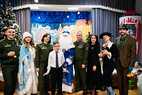 Военнослужащие 361 боо (ЦОВУ) посетили специальную школу-интернат №10 г.Минска