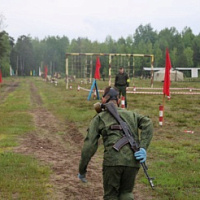 Состязания специалистов войск РХБЗ 