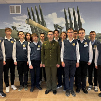 Курсанты военно-медицинского института в БГМУ посетили учреждения образования нашей страны