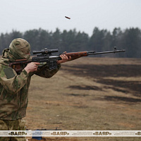 Подготовка команды снайперов 120 омбр к соревнованию Вооружённых Сил «Снайперский рубеж»