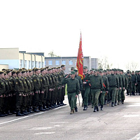 Продолжаются церемонии увольнения военнослужащих в запас 
