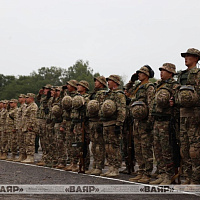 Генерал-майор Вадим Денисенко поздравил кыргызских военнослужащих с Днём Независимости