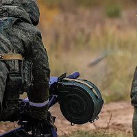 Продолжаются занятия по боевой подготовке с курсантами Военной академии